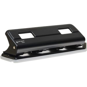 Kangaro 4 Hole Puncher 2040, Heavy Duty, 16 Sheets Capacity, Assorted Colors