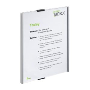 Durable INFO SIGN A4, 210 x 297 mm, Silver