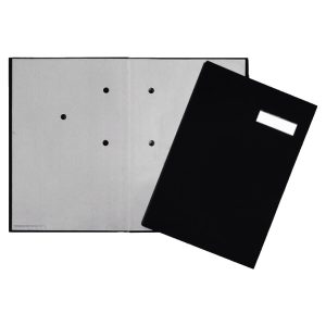 Pagna Signature Book with 20 compartments, Black