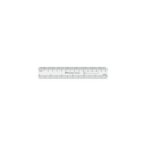 Faber Castell SLIM Plastic Ruler 6inches / 15cm
