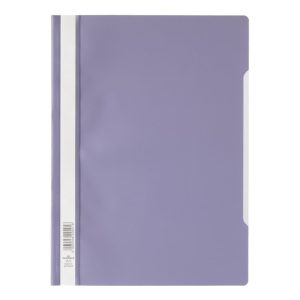 Durable Clear View Folder - Economy A4, Lilac