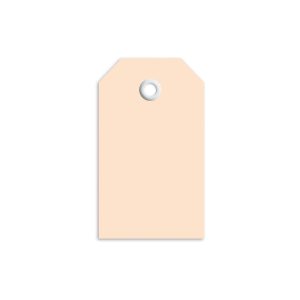 Herma Merchandise Tags with plastic eyelet, 35 x 60 mm, Brown