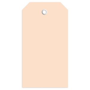 Herma Merchandise Tags with plastic eyelet, 60 x 113 mm, Brown