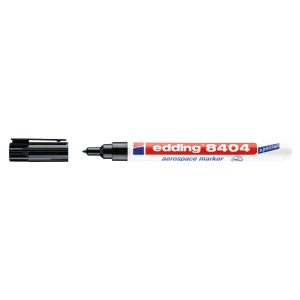 edding 8404 Aerospace Marker, 0.75mm Bullet Tip, Black