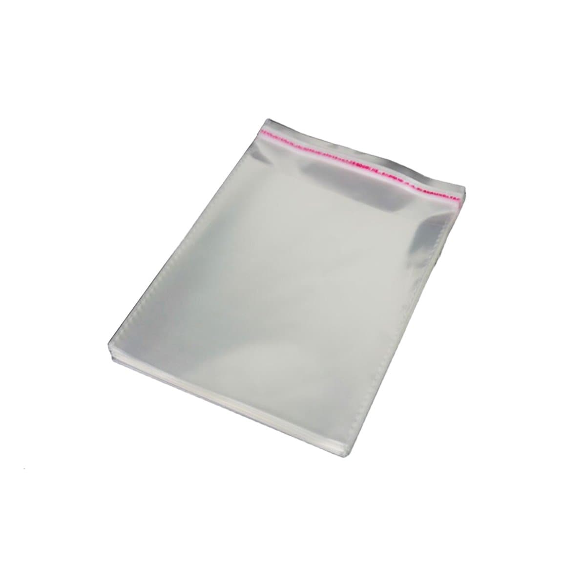 Clear OPP Bag with Self-Adhesive Seal, 30 Micron, 50/pack - C3 - 330x458mm