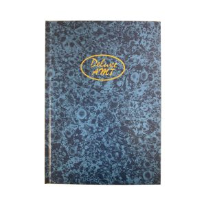 Deluxe Ruled Manuscript/Register Book, 10x8 inches, 254x203 mm, Blue - 4QR - 192 Sheets