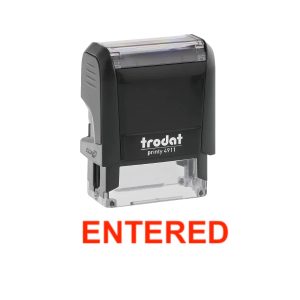 Trodat Printy 4911 Stamp 'ENTERED'