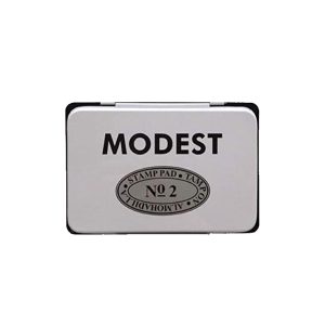 Modest Stamp Pad, 11 x 7 cm, Black