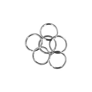 Split Key Ring, Nickel-Plated - 25mm