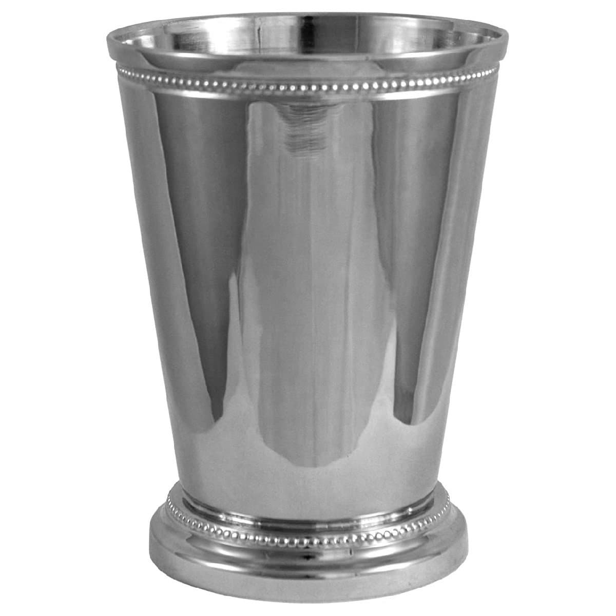 Brass Julep Cup Pen Holder, Small, Silver Plated