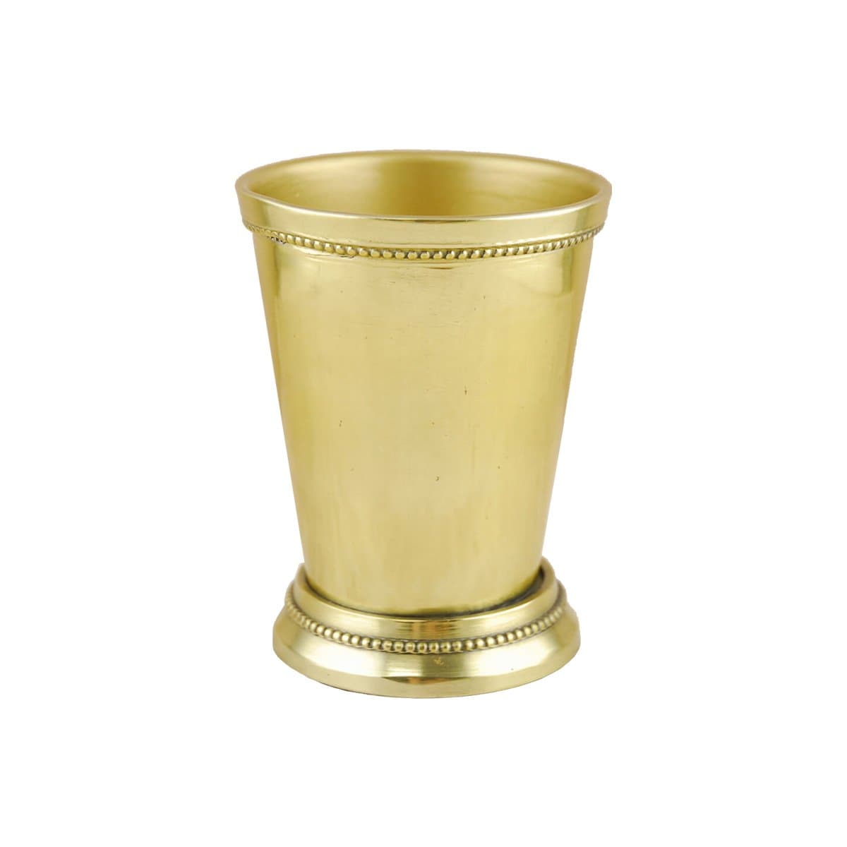 Brass Julep Cup Pen Holder, Large, Golden Plated