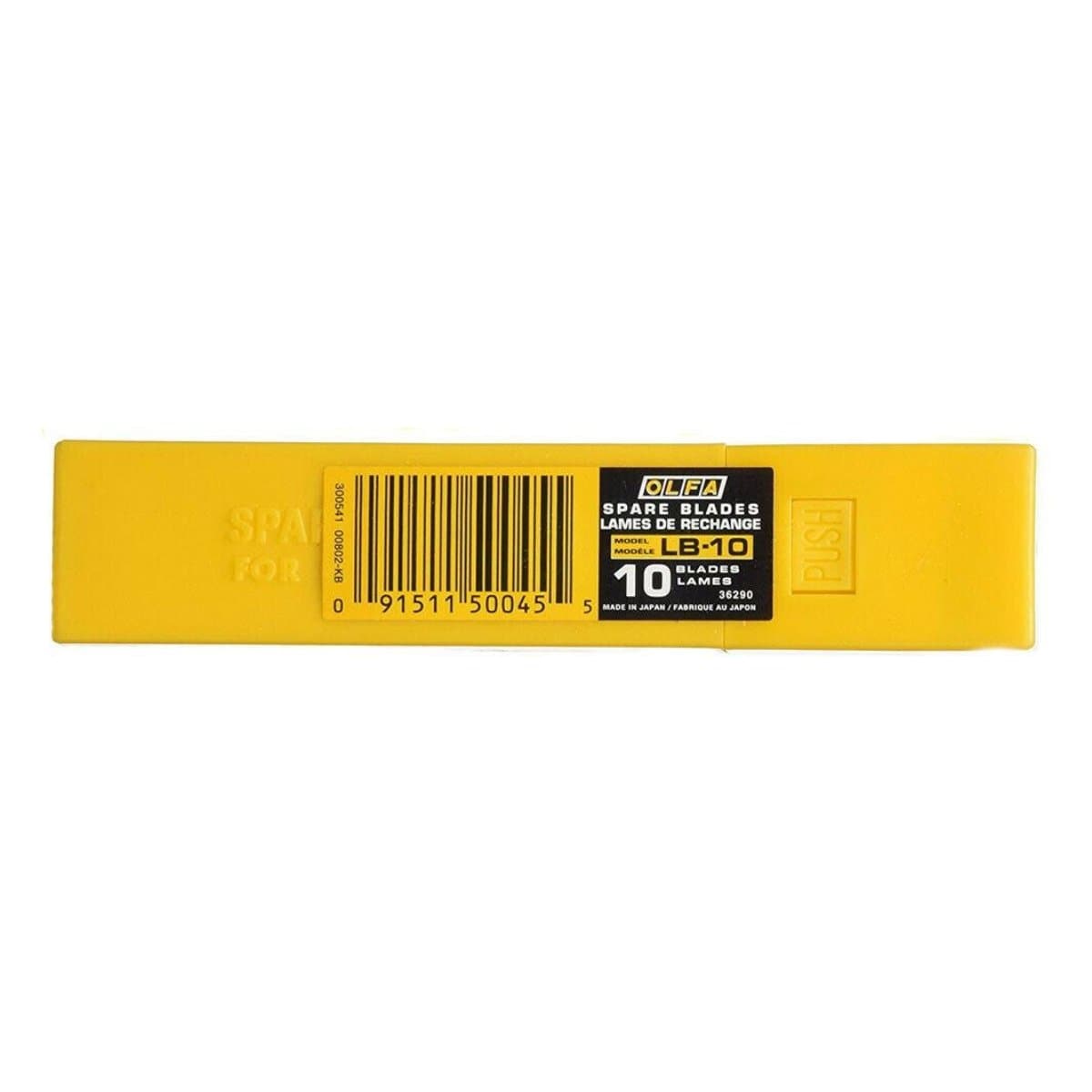OLFA Spare Blades LB-10, Heavy Duty, 18x100mm, 10/tube
