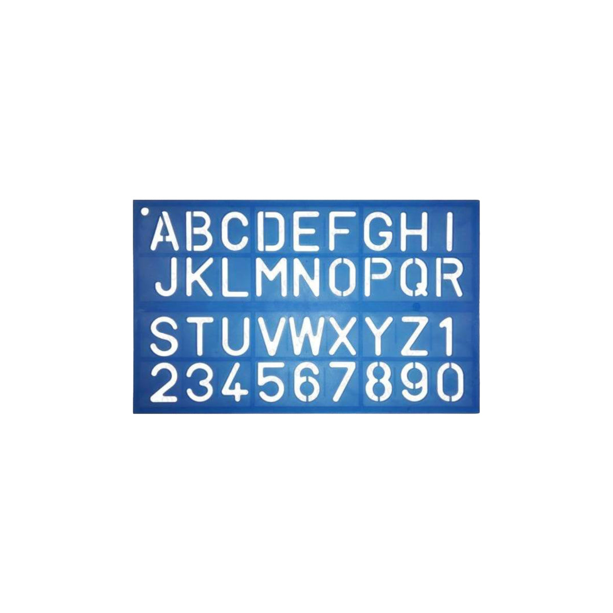FIS Lettering Stencil, ABC/123 - 40mm