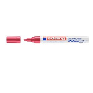 edding 750 Creative Gloss Paint Marker, 2-4mm Bullet Tip, Red