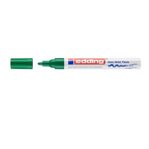 edding 750 Creative Gloss Paint Marker, 2-4mm Bullet Tip, Green