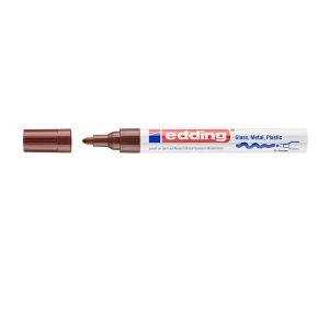 edding 750 Creative Gloss Paint Marker, 2-4mm Bullet Tip, Brown