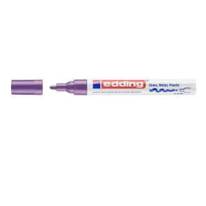 edding 750 Creative Gloss Paint Marker, 2-4mm Bullet Tip, Darkviolet
