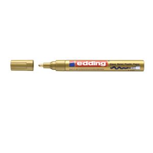 edding 750 Creative Gloss Paint Marker, 2-4mm Bullet Tip, Gold