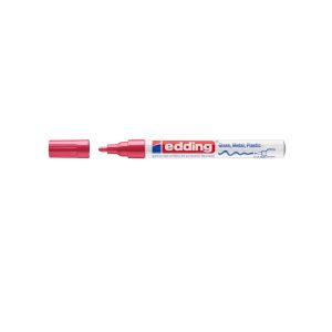 edding 751 Creative Gloss Paint Marker, 1-2mm Bullet Tip, Red