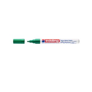 edding 751 Creative Gloss Paint Marker, 1-2mm Bullet Tip, Green
