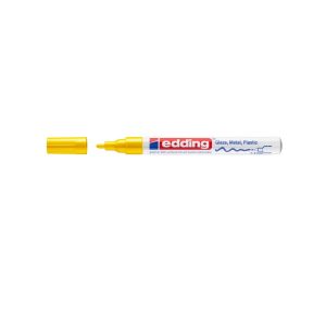 edding 751 Creative Gloss Paint Marker, 1-2mm Bullet Tip, Yellow