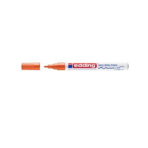 edding 751 Creative Gloss Paint Marker, 1-2mm Bullet Tip, Orange