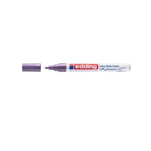 edding 751 Creative Gloss Paint Marker, 1-2mm Bullet Tip, RebeccaPurple