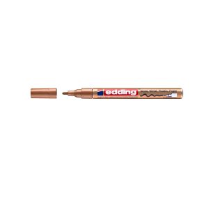 edding 751 Creative Gloss Paint Marker, 1-2mm Bullet Tip, Copper