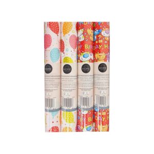 BIRTHDAY Gift Wrapping Paper XL-Size, 70cm x 10m, Various Designs