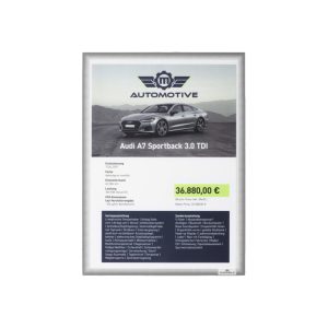 Durable INFO POCKET A4 Static Cling, 5/pack, Grey
