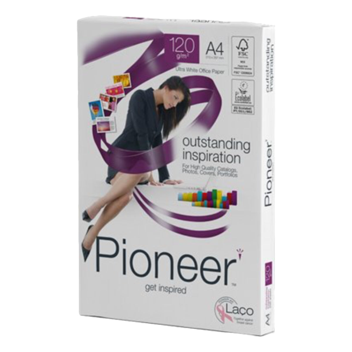 PIONEER Paper A4, 250sheets/pack, Ultra White - 160gsm