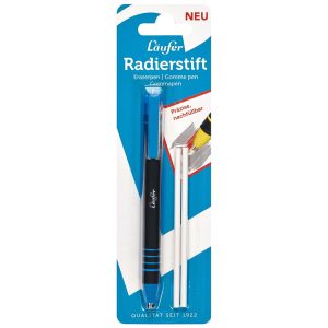 Laufer TREND Eraser-Pen, multi-purpose, Assorted Colors in Blister pack