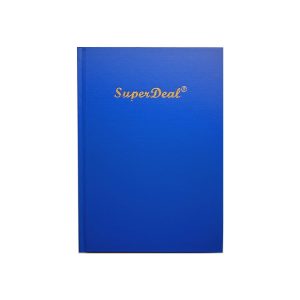 Super Deal Ruled Manuscript/Register Book 9x7", 228x178 mm, 96 sheets, Blue
