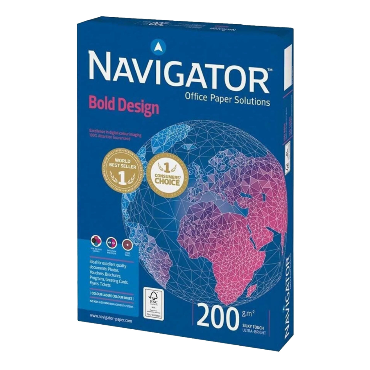 Navigator Paper A4, White - 250gsm