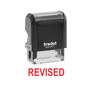 Trodat Printy 4911 Stamp 'REVISED'