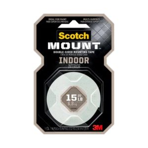 3M Scotch Mounting Tape 110H, Indoor, 1/2 x 75 inches