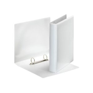 Alpha Presentation Binder A5, 2 Rings, White - 85mm