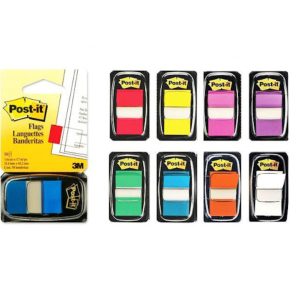 3M Post-it Flags 25x43mm, Various Colors - Green