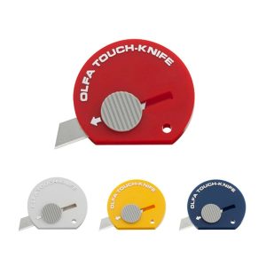 OLFA Utility Touch-Knife, Assorted Colors