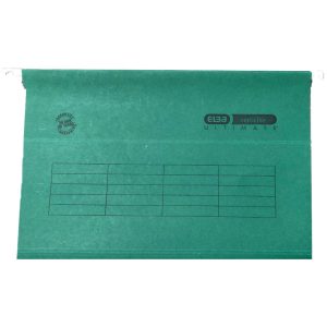 Elba Suspension File F/S, 50/box, Green