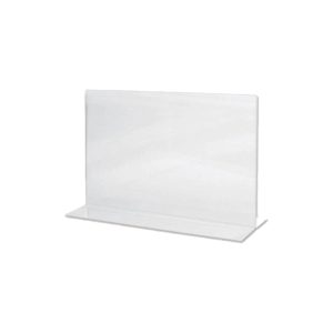 Acrylic Sign Holder 2 Sided T-Type, A5 Landscape, 210 x 149 mm