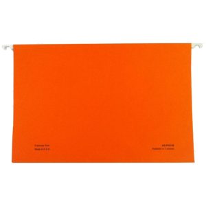 Atlas Suspension/Hanging Files FS, 50/box, Orange
