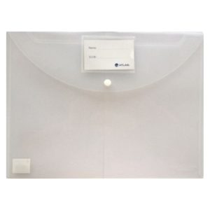 Atlas Document Bag F/S, 12/pack, Plain Clear