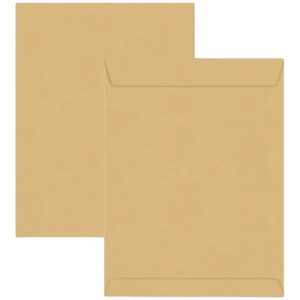 Deluxe Envelope 410 x 309 mm, 16 x 12 inches, 80gsm, Brown