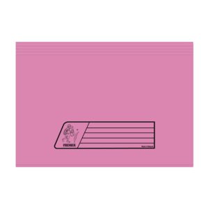 Premier Document Wallet Full Flap, 285gsm, FS, Pink