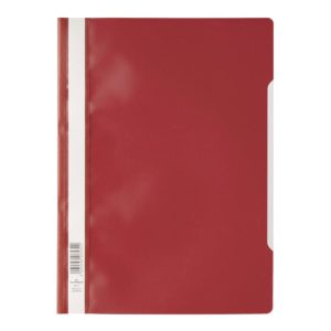 Durable Clear View Folder - Economy A4, Red