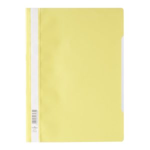 Durable Clear View Folder - Economy A4, Yellow