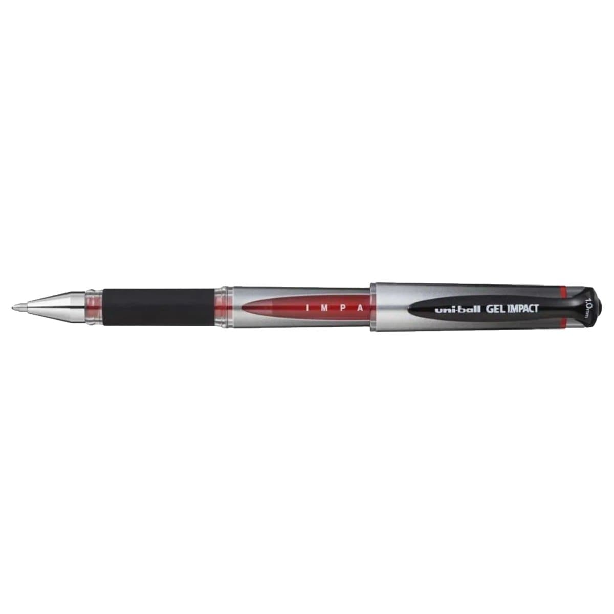 uni-ball Gel Impact, Super Smooth Gel Ink Roller Ball, 1.0mm, Red