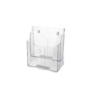 Acrylic Brochure Holder Table/Wall Mount, 2 Tier, A5 149 x 210 mm
