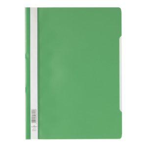 Durable Clear View Folder - Economy A4, Green